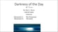 Darkness of the Day Concert Band sheet music cover